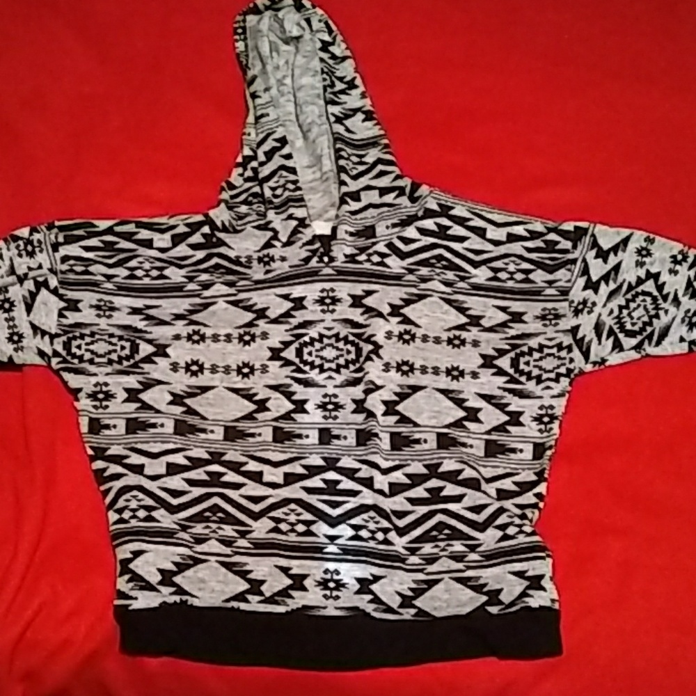 Almost famous crop sweater